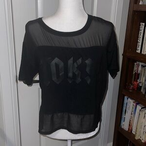 cool mesh tokyo crop short sleeve